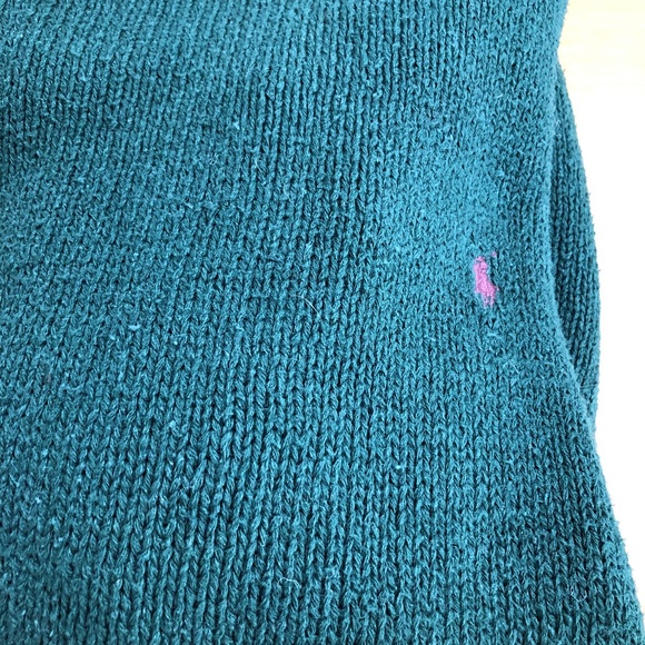 Polo by Ralph Lauren Men's Green Crewneck Sweater - Picture 5 of 6